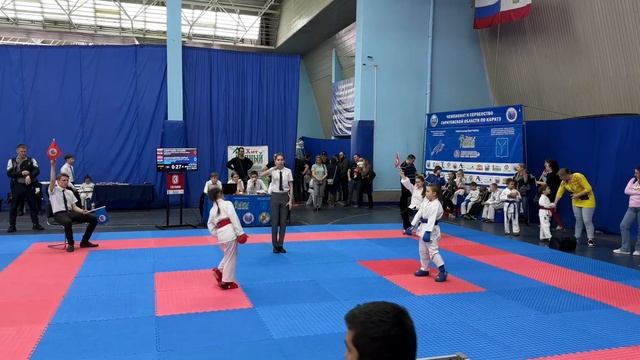 Каратэ. Чемпионат Саратовской области.🥋 6-7 лет #карат? смотреть онлайн