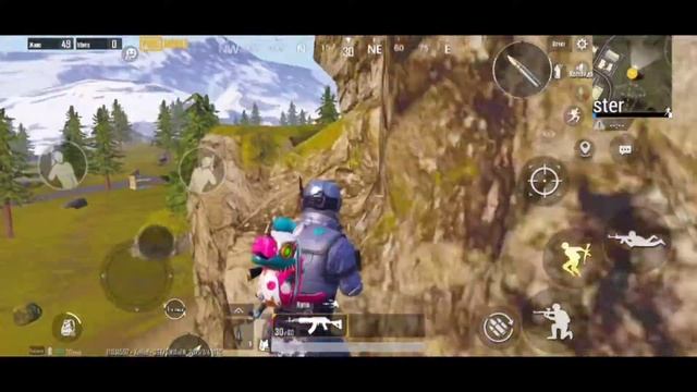 Pubg Mobile самая забагованная гора на карте Ливик