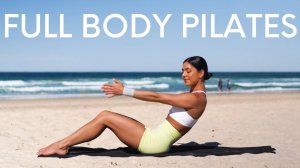 35 MIN FULL BODY WORKOUT  Intermediate Pilates (Mini Resistance Band) - Move With Nicole