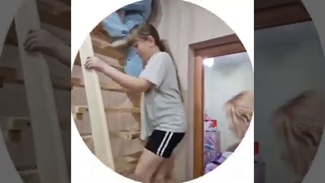 @Nepeta_sonya 10.дек.2023г. поставили лестницу на 2 этаж. Соня Кс? смотреть онлайн