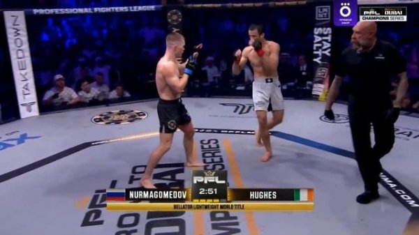 Усман Нурмагомедов vs. Пола Хьюза | Usman Nurmagomedov vs. Paul Hughes |