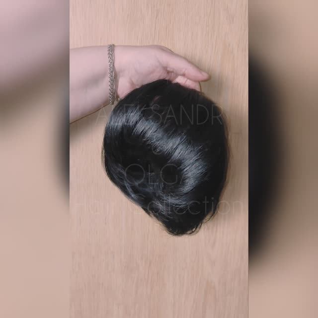 Объёмная РЕЗИНКА (накладной пучок), в два оборота #резинкадляволос #пучокизволос #причёскапучок смотреть онлайн