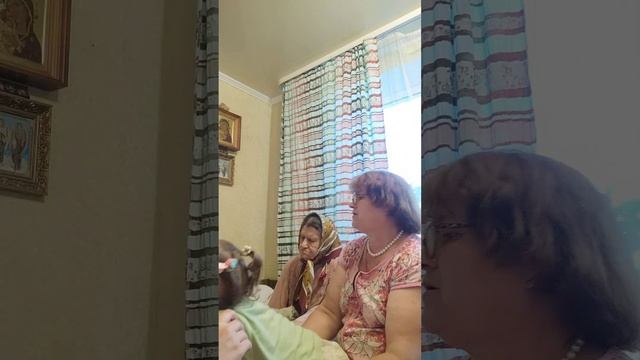 По тропинке снежком запорошеной 🎄🎄🎄Поют четыре поколения🥰😆❤️