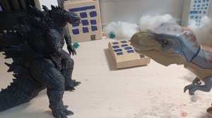 Годзилла против мега ти рекса