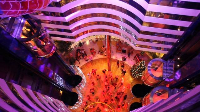 Круиз по Индийскому океану. Веселье на Коста Виктория. Атриум Планетариум. смотреть онлайн