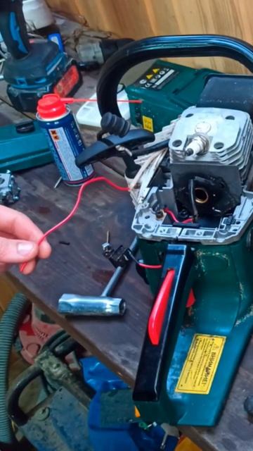 Сломалась кнопка включения на бензопиле!|ДЕЛАЕМ КАК Н? смотреть онлайн