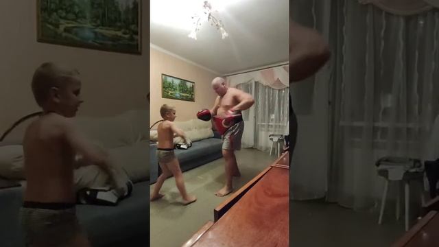 Тренировки по Кудо часть 19 (Егор 6 лет)