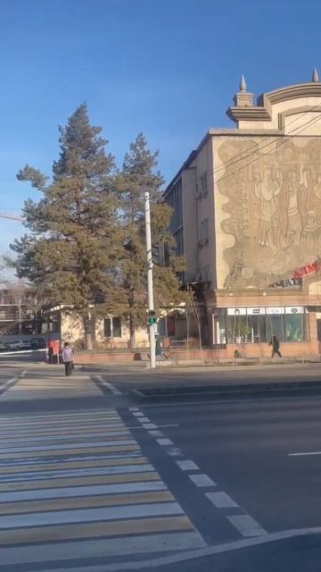 Kazakhstan. Almaty. January. Алматы. Улица Толе Би. 14 января 2022