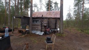 ВОТ ЭТО ОТДЫХ / Рыбалка на Реке / Ночуем в Избе / Быт на Таёжной Избе / Рыбалка на Удочку /