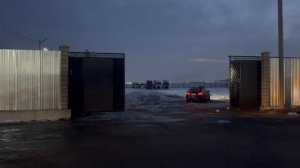 откатные ворота 12м ширины и 3.5м высоты консольная уста