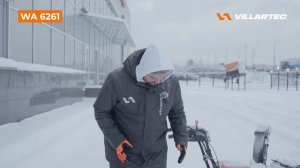 Аккумуляторный снегоуборщик VILLARTEC WA 6261. Технологичнос