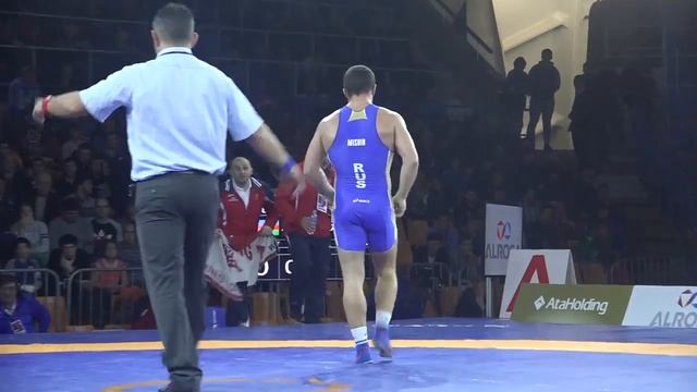 КЕН 2015. Греко-римская борьба. Финал. 85 кг. Алексей Мишин смотреть онлайн