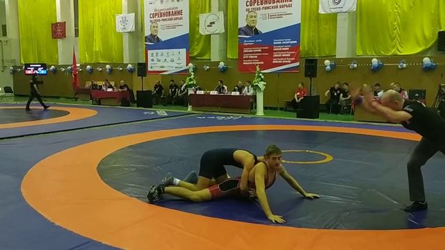 Кравцов Никита 3 схватка в 65 кг Тула