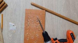 Работа с фанерой перовым сверлом