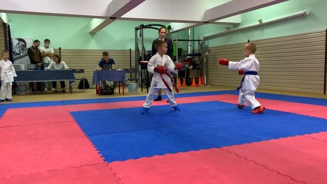 Турнир по каратэ "Закаляя Сталь" Кумитэ мальчики 6-7 лет смотреть онлайн