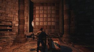 Uncharted 3 Древняя викторина Головоломка с иероглифами в склепе