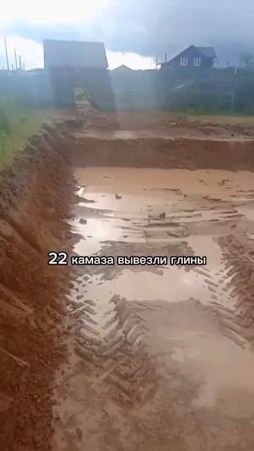 Котлован под строительство дома#котлован #архитектур? смотреть онлайн