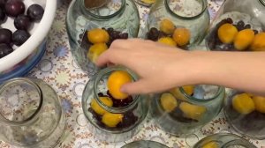 Компот из Абрикосов с Вишней, Сливой на зиму. Самый проверенный рецепт