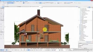 Красивая картинка в разрезе ArchiCAD ч.2