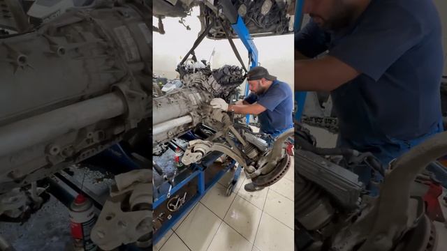 Touareg CR7 замена мотора