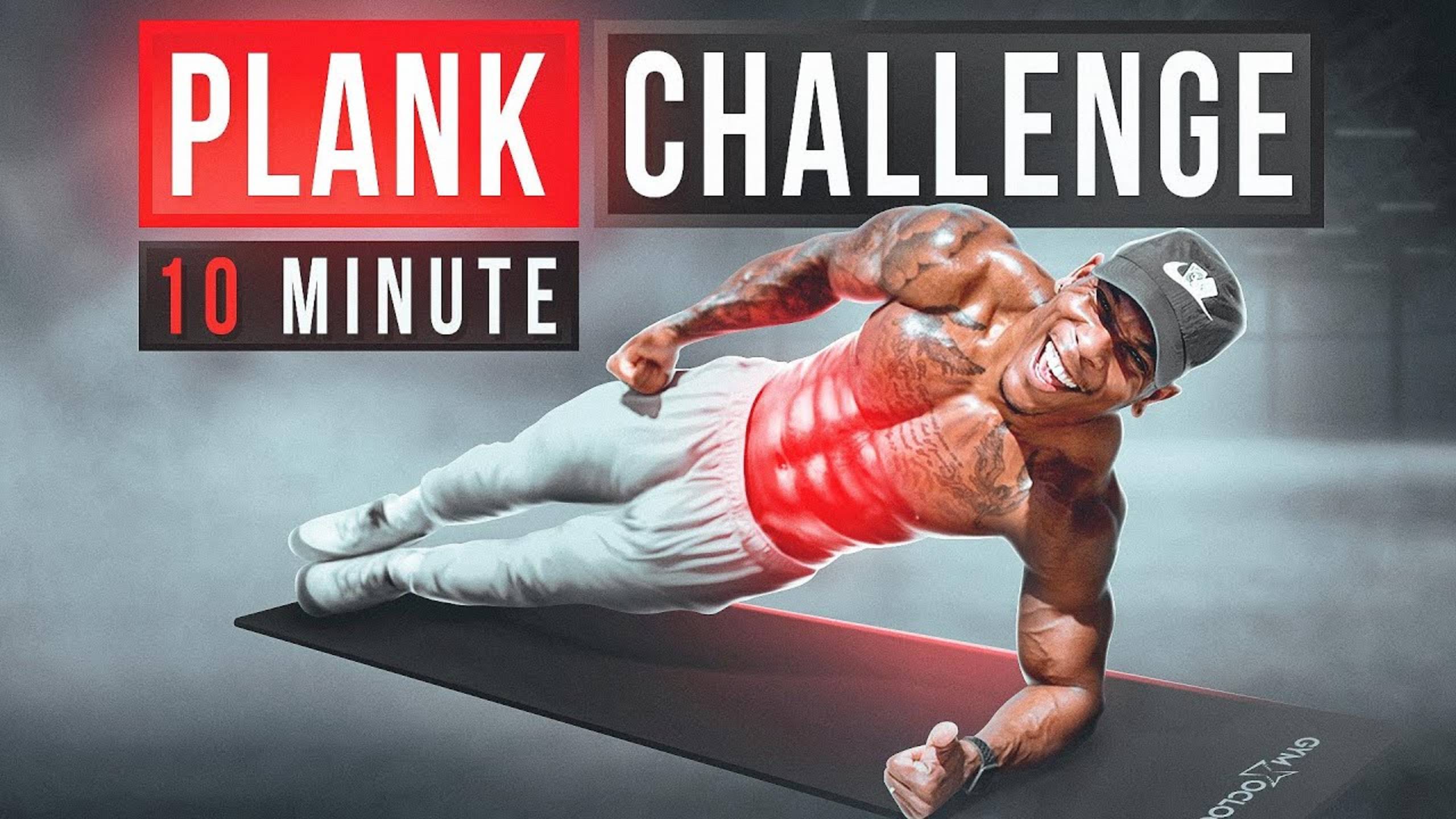 EXTREME 10 MINUTE PLANK WORKOUT FOR 6 PACK ABS - BullyJuice смотреть онлайн