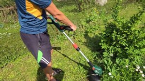 4К Обзор 18V аккумуляторного триммера Bosch UniversalGrassCut 18V- 26-