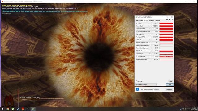 Проверка Rx6600( Тест температуры)