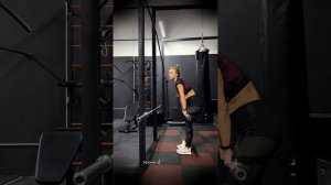 Мертвая тяга (становая тяга на прямых ногах).