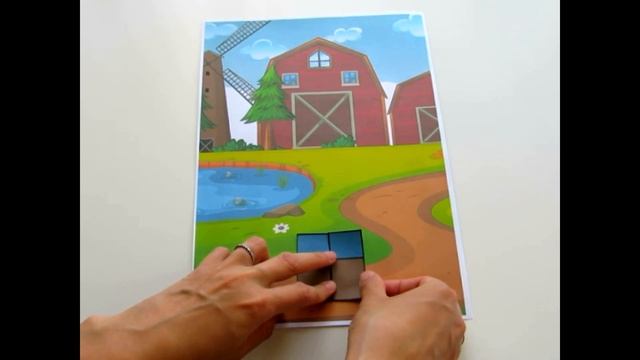 Своими руками | Трактор, сарай и фермер из бумаги смотреть онлайн