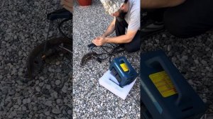 Сварочный аппарат на аккумуляторных батареях