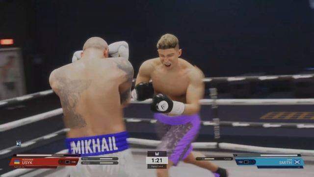 Undisputed. Первые бои в профессионалах. PS5