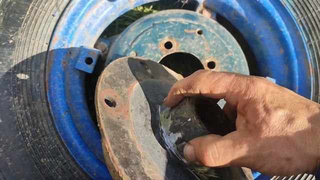 Стрэліла кола ў вазку ПХ-05 ад матаблока Belarus, усталевыв смотреть онлайн