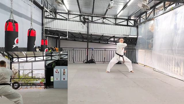 🔥 Ката Пинан Соно Сан | Pinan Sono San Kata Kyokushinkai Karate Вьетнам ?
