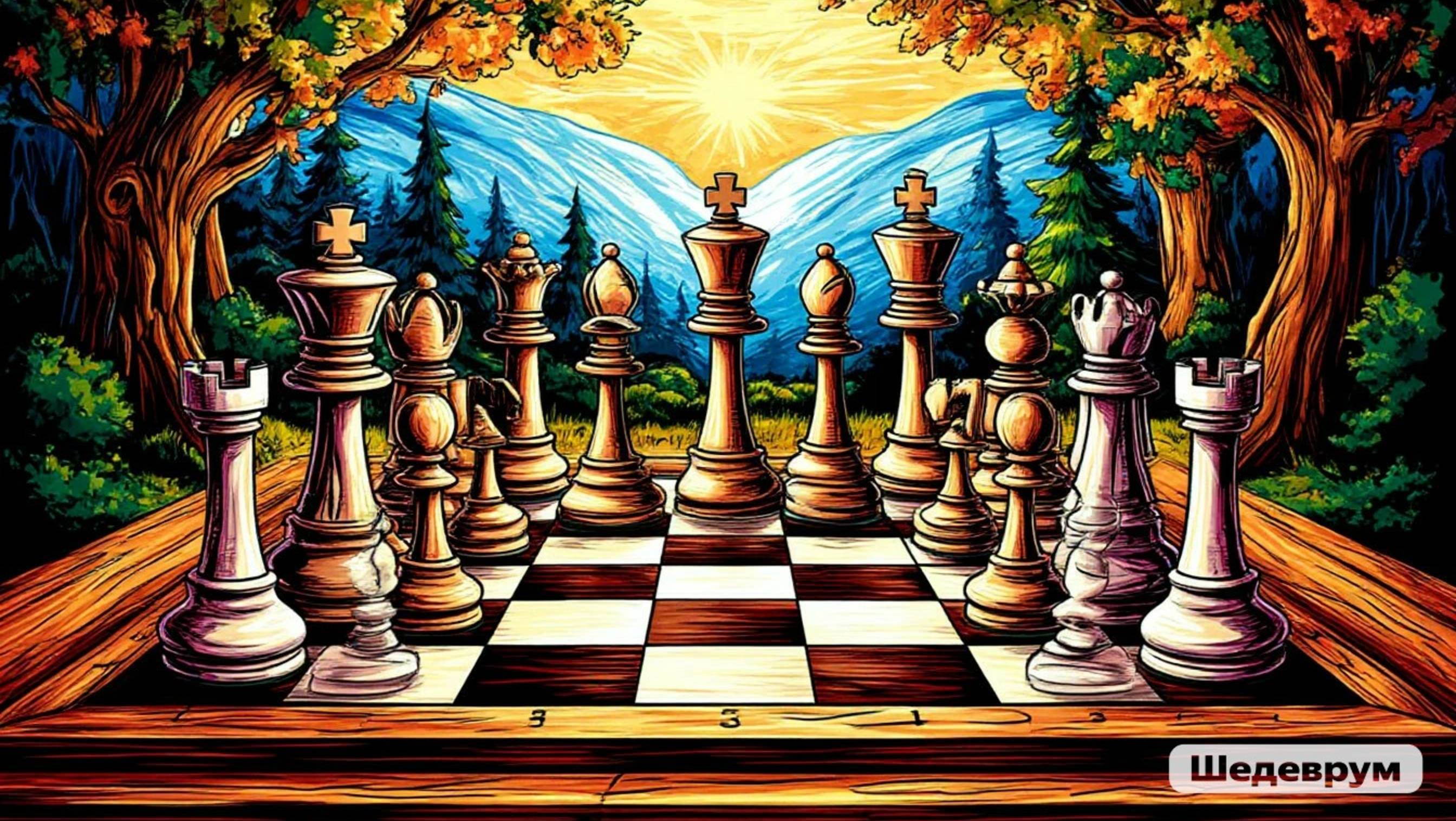 Шахматы на lichess.org. Очень красивый мат. Защита Филидора. смотреть онлайн