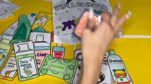 ✨БОКС БУМАЖНАЯ КОСМЕТИКА распаковка,обзор бумажной к
