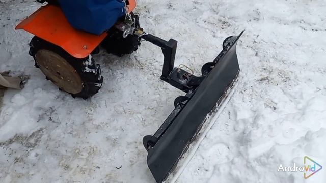 доработка отвала для уборки снега . смотреть онлайн