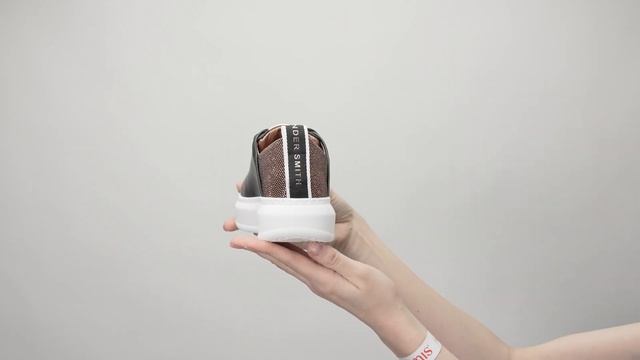 Кроссовки с металлическими стразами ALEXANDER SMITH (E1D00 чёрн смотреть онлайн