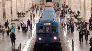 Выставка ретро вагонов на станции Партизанская