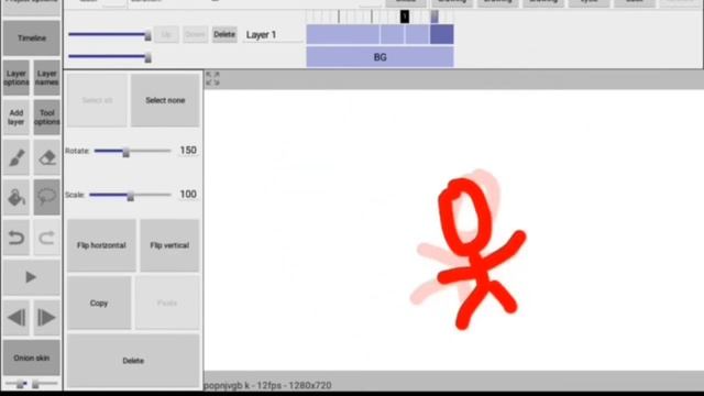 Туториал-обзор на программу Rough Animator