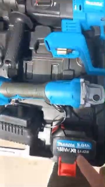 Набор шруповерт, Перф, болгарка и гайковерт 2 Акум Цена смотреть онлайн