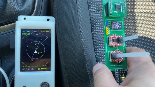 Компас GY-26 … Испытания в «полевых» условиях… #arduino #gy-26