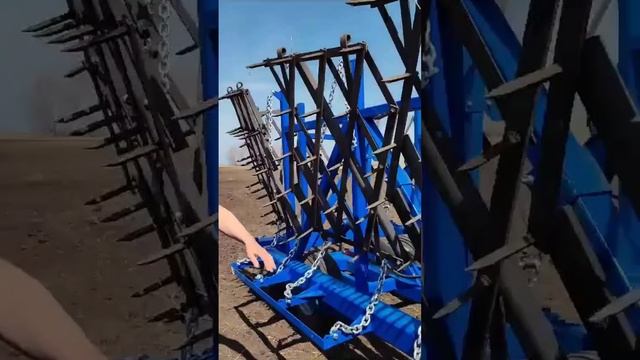 Сцепка борон СШГ Дибор. #shorts #борона #агротехнологии #а? смотреть онлайн