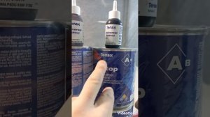 Двухкомпонентный эпоксидный клей по камню Tenax rivo 15 и Ten
