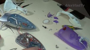 Как разобрать и отремонтировать утюг. How to disassemble and repair the iron.