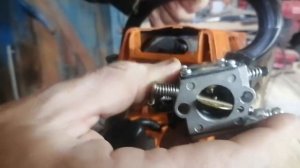 Замена карбюратора ШТИЛЬ 250