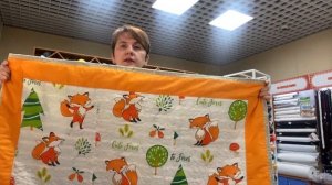 Шьем детское одеяло