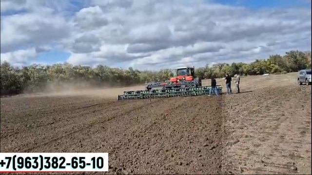 Предпосевная обработка Дисковой бороной Carbon D10500 . Ра? смотреть онлайн