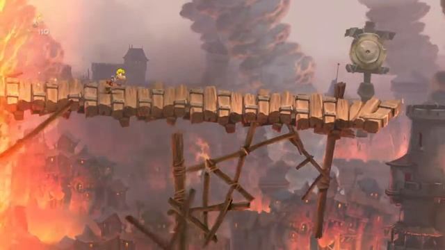 Rayman Legends_прошел песню 1-ой картины на идеально