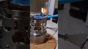 Первый розжиг примуса IWalker G43S