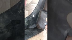 Паяльник для пластика со скобами. Ремонт -пайка брызго